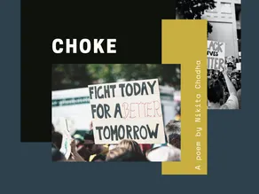 Racism and Mental Heath : Poem, Choke