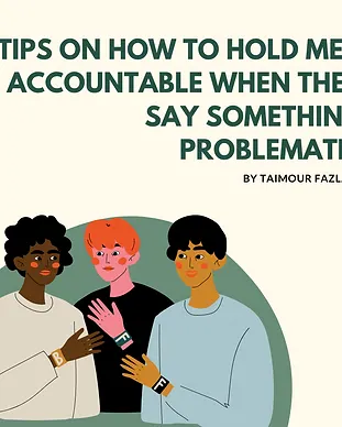 TIps On How To Hold Men Accountable When